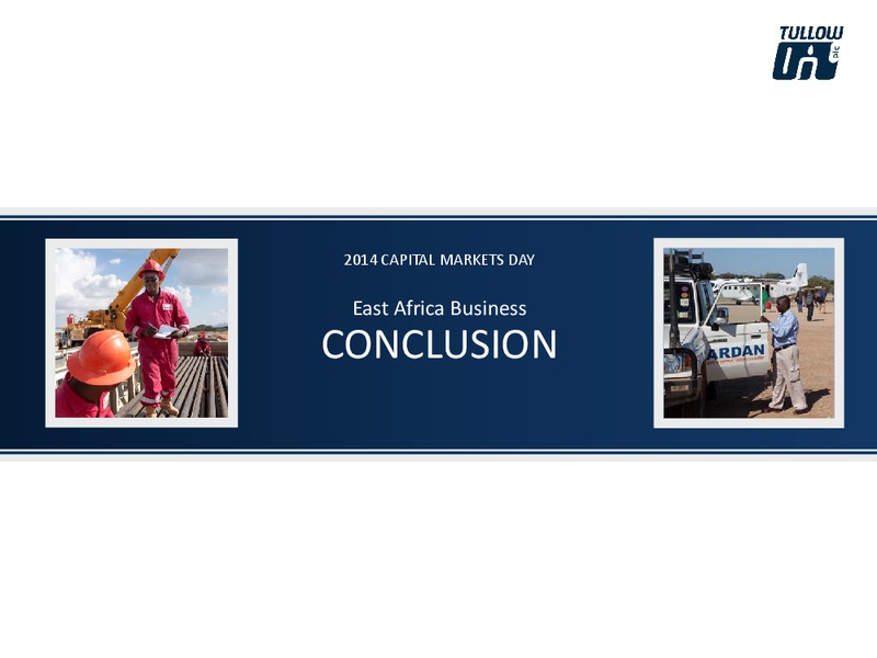 2014 CAPITAL MARKETS DAY – Tullow Oil Plc – slide 50