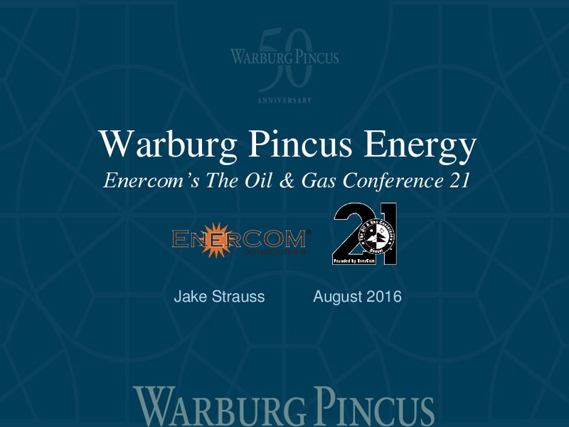 Enercom Conference – Tailwater Capital – slide 12