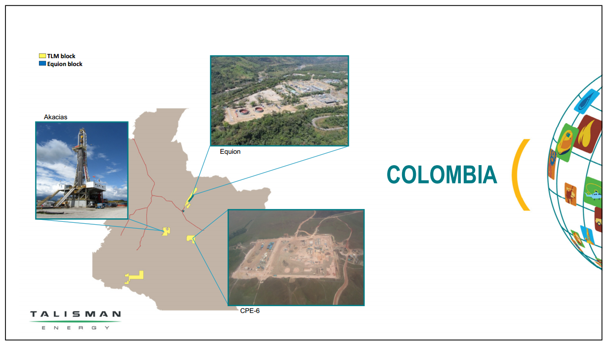 Investor Open House Colombia – Talisman Energy Inc. – slide 2