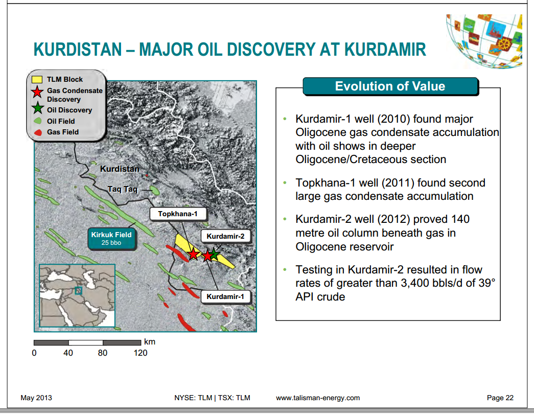 May 2013 Investor Presentation – Talisman Energy Inc. – slide 45