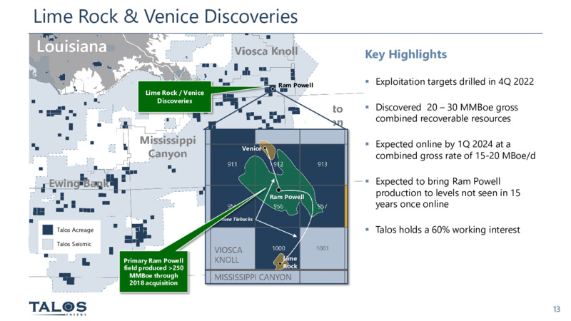 March 2023 Company Presentation – Talos Energy Inc – slide 12