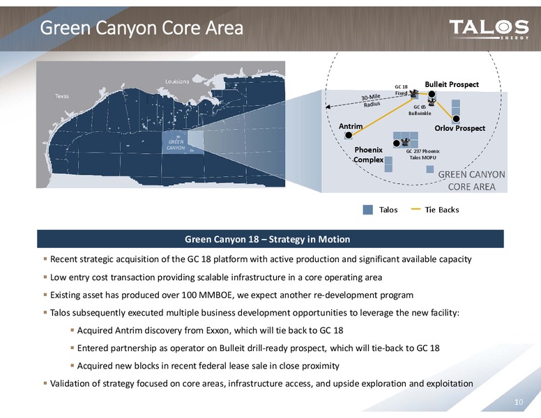 Scotia Howard Weil Energy Conference – Talos Energy Llc – slide 9