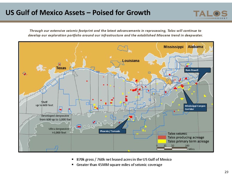 May 2018 Investor Presentation – Talos Energy Llc – slide 28