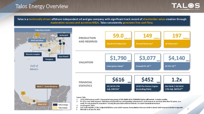 EnerCom Oil and Gas Conference – Talos Energy Llc – slide 2