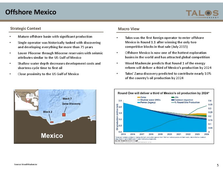 August 2018 Enercom Conference – Talos Energy Llc – slide 4