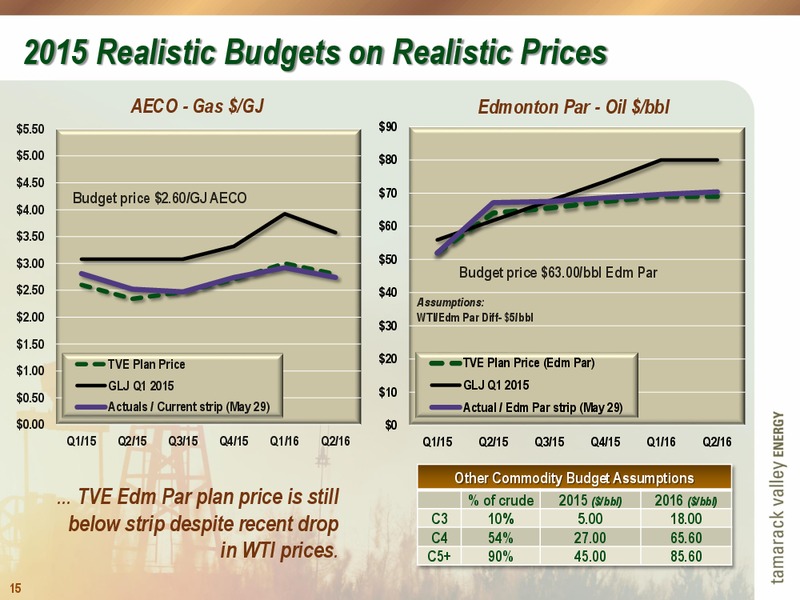 June 2015 Corporate Presentation – Tamarack Valley Energy Ltd. – slide 15
