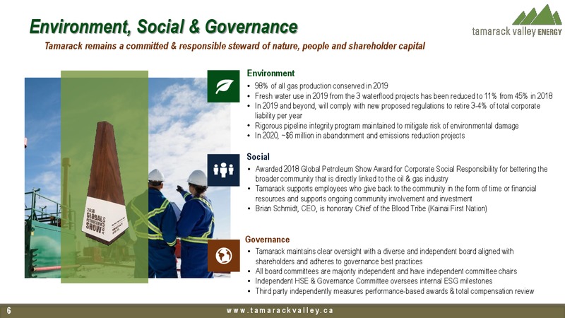 March 2020 Investor Presentation – Tamarack Valley Energy Ltd. – slide 4