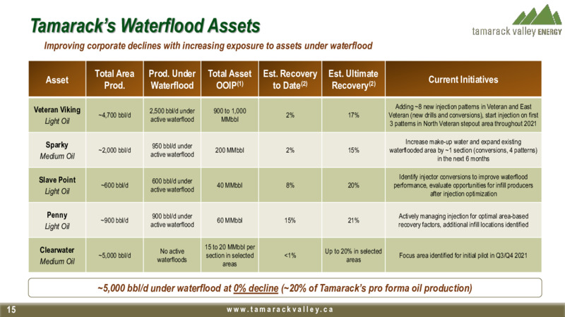 June 2021 Investor Presentation – Tamarack Valley Energy Ltd. – slide 13