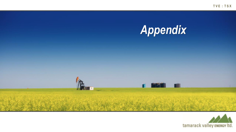 August 2020 Investor Presentation – Tamarack Valley Energy Ltd. – slide 13