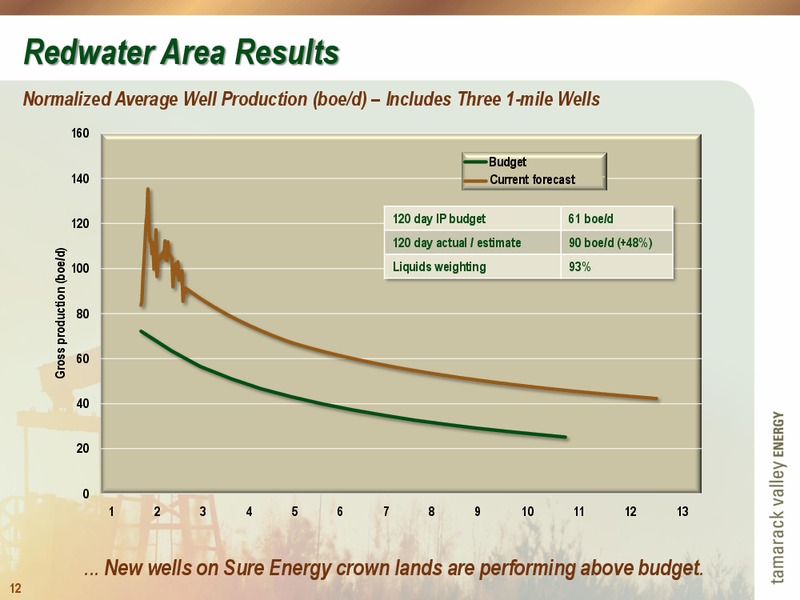 THE ENERCOM OIL AND GAS CONFERENCE – Tamarack Valley Energy Ltd. – slide 12