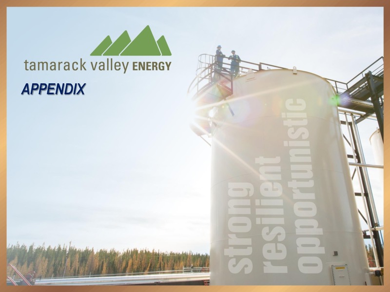 Peters and Co Energy Conference – Tamarack Valley Energy Ltd. – slide 18