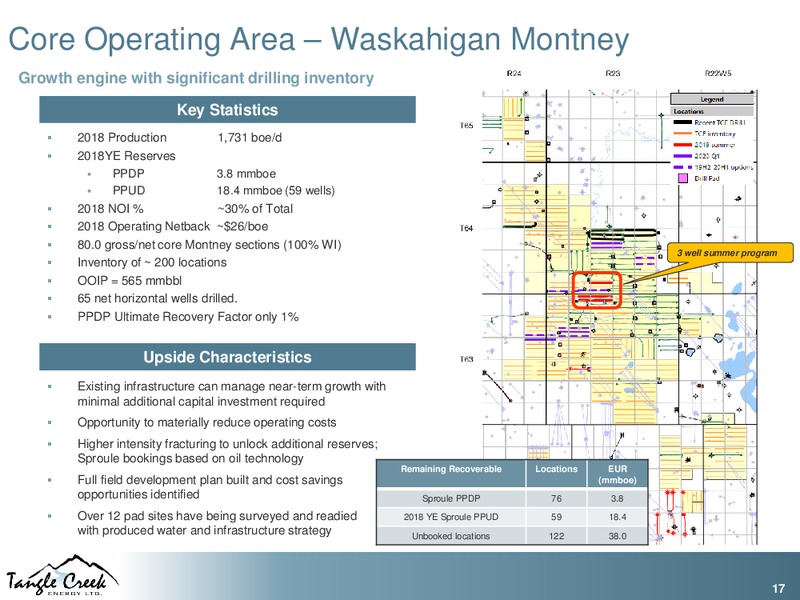 AGM Presentation – Tangle Creek Energy Ltd. – slide 17