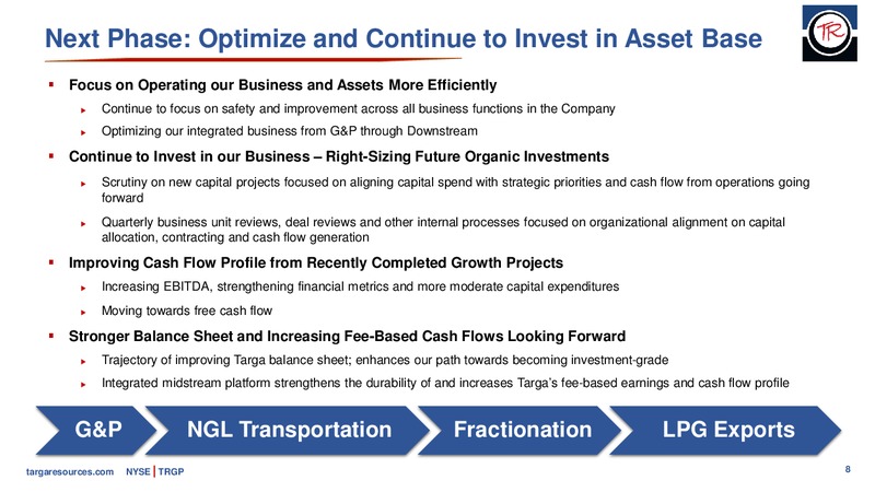 January 2020 Investor Presentation – Targa Resources Corp. – slide 7