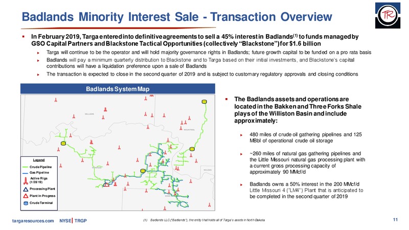 March 2019 Investor Presentation – Targa Resources Corp. – slide 10