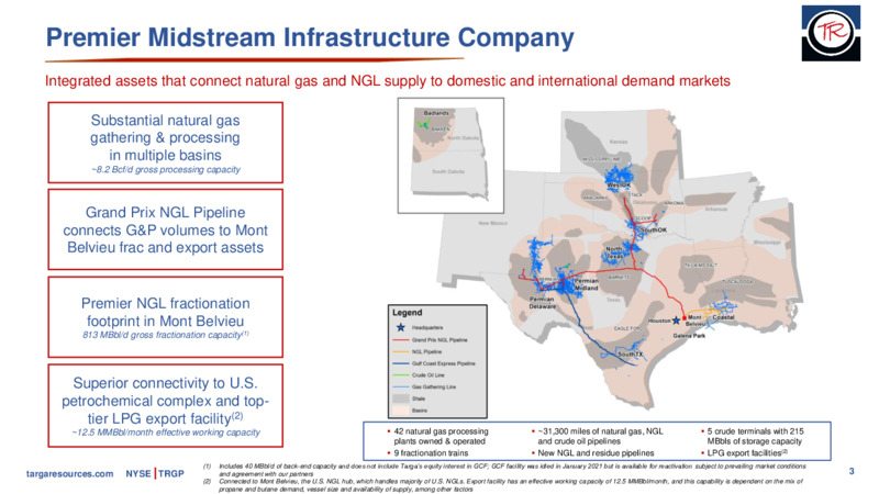JP Morgan Energy Power  Renewables Conference – Targa Resources Corp. – slide 2