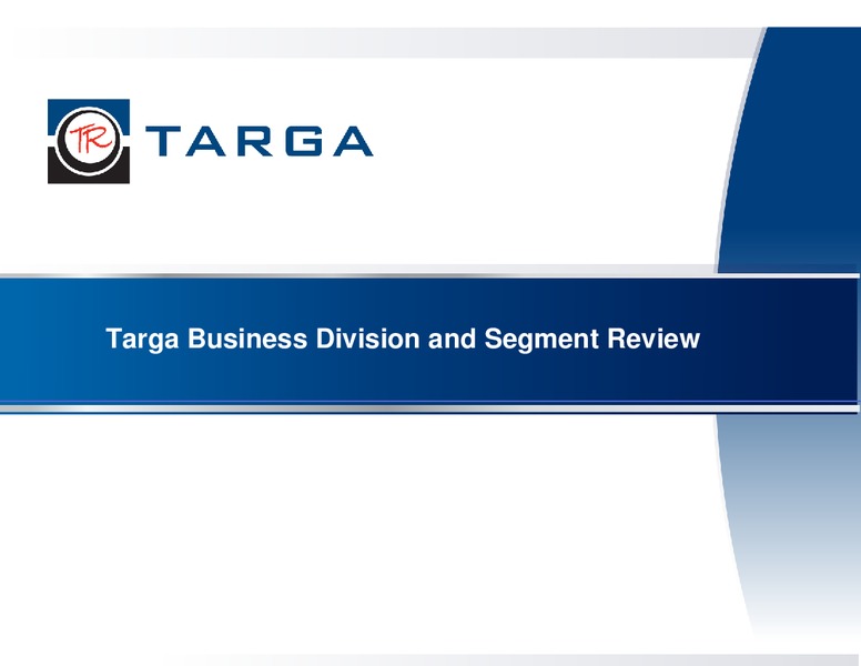 Q2 2015 Earnings Call – Targa Resources Corp. – slide 17