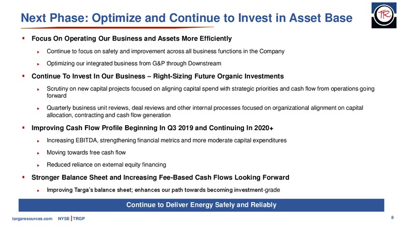 October 2019 Investor Presentation – Targa Resources Corp. – slide 7