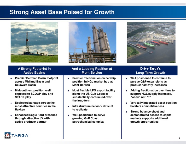 May 2017 First Quarter Investor Presentation – Targa Resources Corp. – slide 3