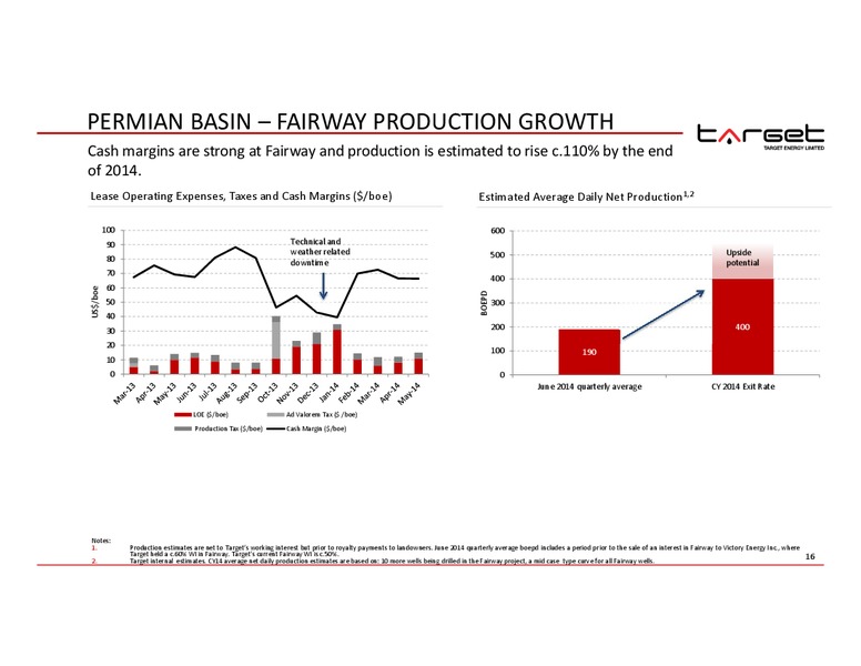 ENERCOM OIL AND GAS CONFERENCE – Target Energy Limited – slide 12