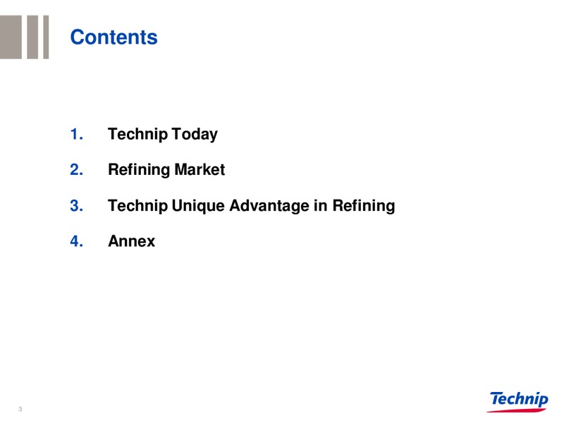 UBS EUROPEAN MID CAP OIL CONFERENCE – Technip – slide 2