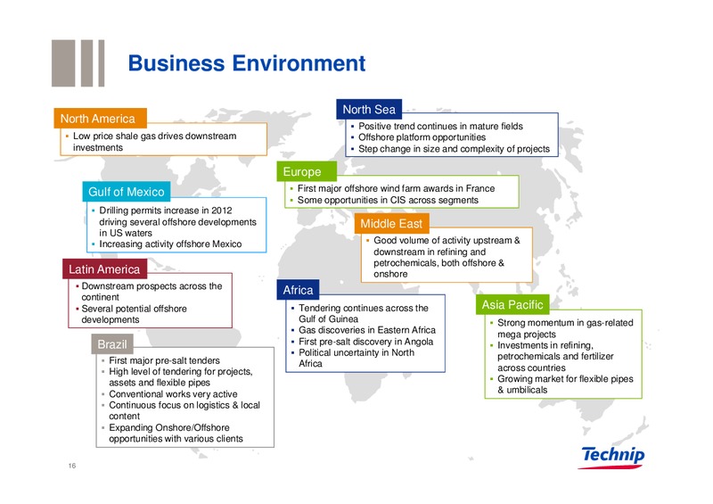 Q1 2012 RESULTS – Technip – slide 15