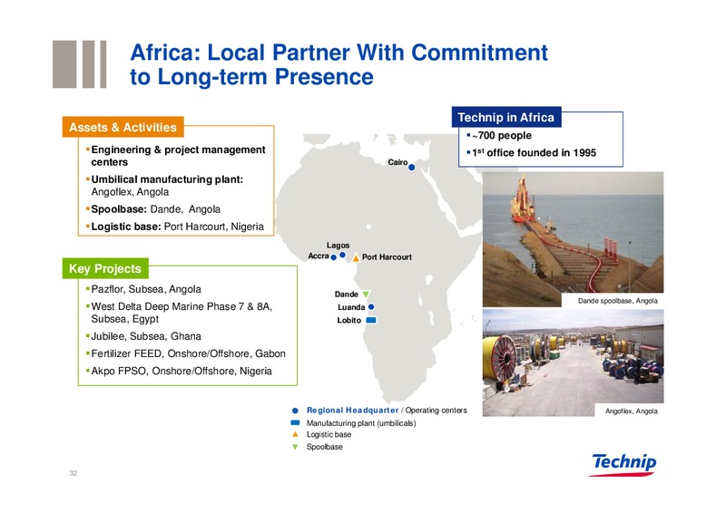 Q1 2012 RESULTS – Technip – slide 31