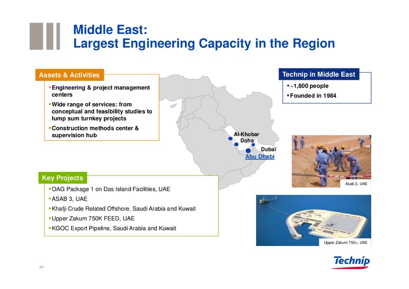 Q1 2012 RESULTS – Technip – slide 33