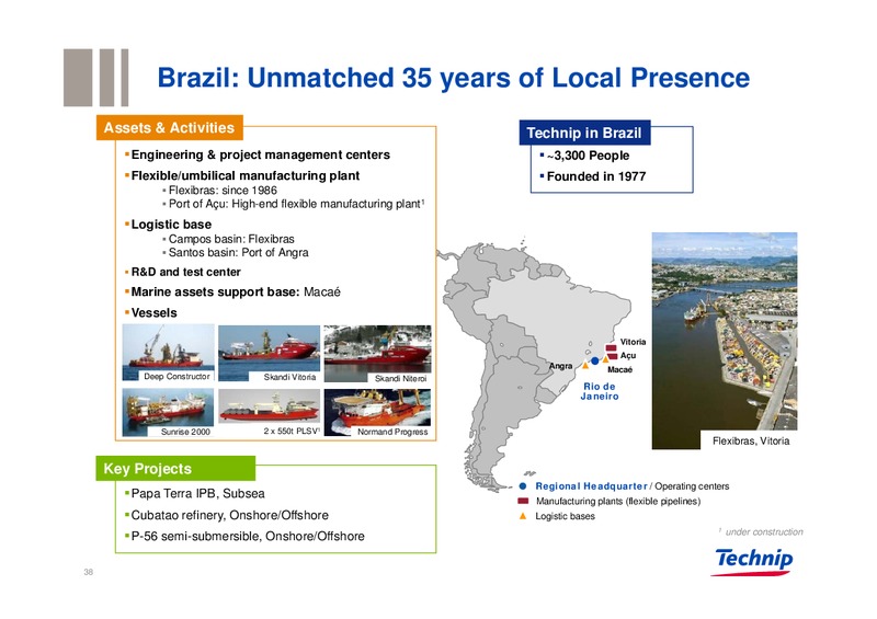 Q1 2012 RESULTS – Technip – slide 37