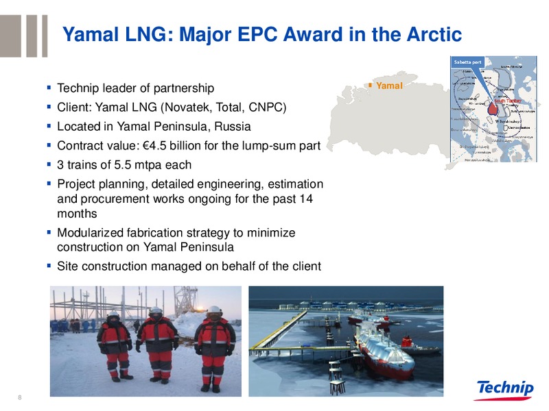 CREDIT SUISSE ENGINEERING & CONSTRUCTION CONFERENCE – Technip – slide 7