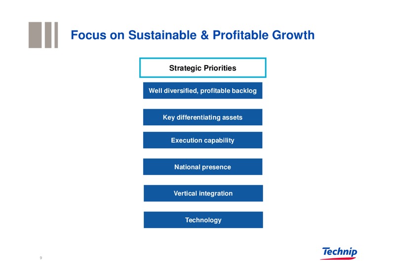 CREDIT SUISSE ENERGY CONFERENCE – Technip – slide 8
