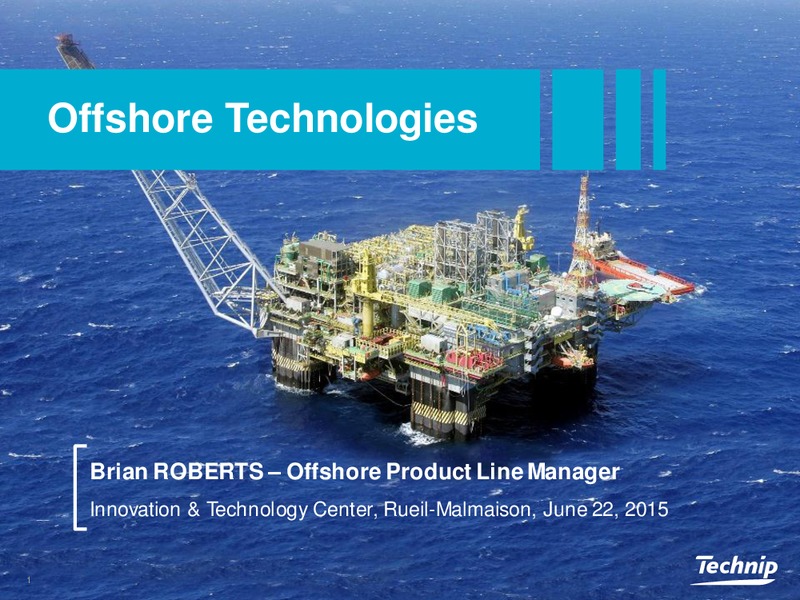 ITC Day – Technip – slide 1