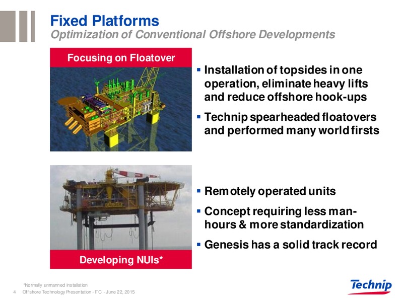 ITC Day – Technip – slide 4
