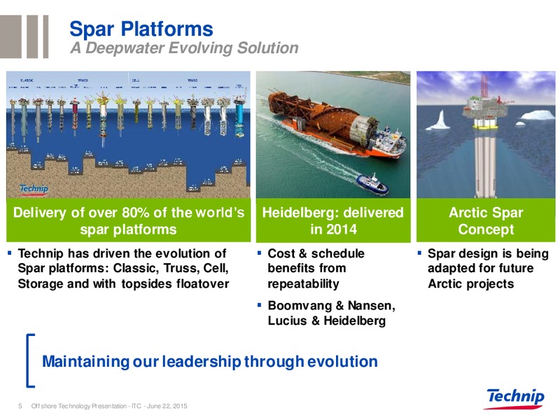 ITC Day – Technip – slide 5