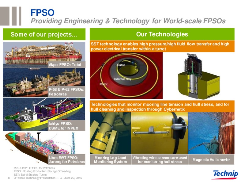 ITC Day – Technip – slide 8