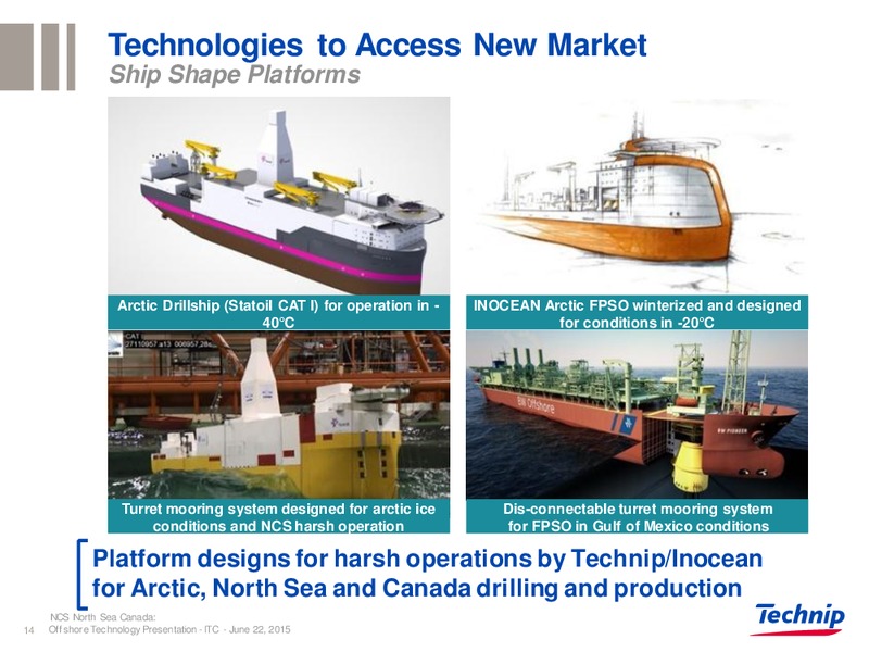 ITC Day – Technip – slide 14