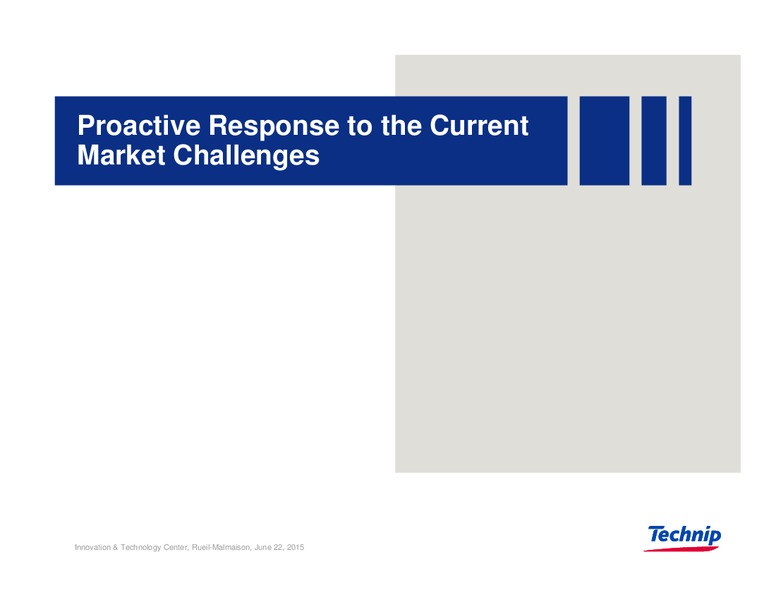 Technology Day – Technip – slide 6