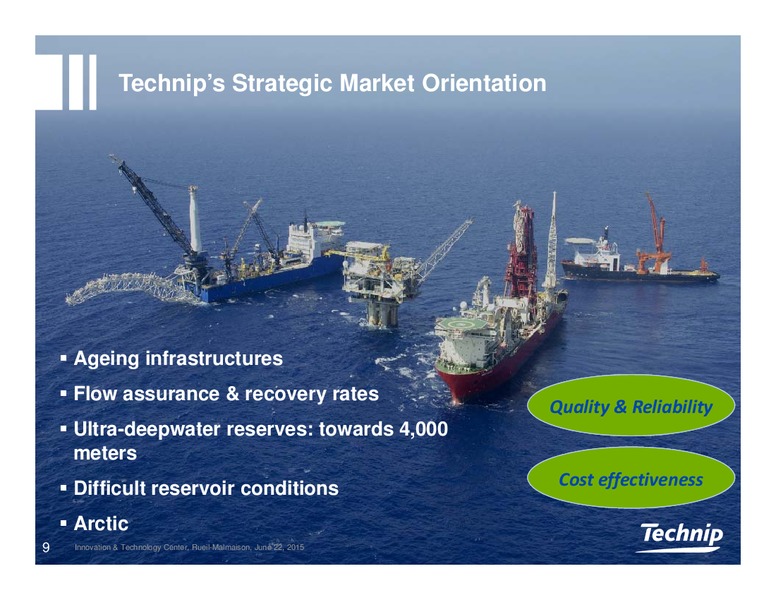 Technology Day – Technip – slide 9