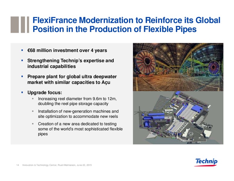 Technology Day – Technip – slide 14