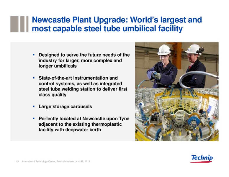 Technology Day – Technip – slide 15
