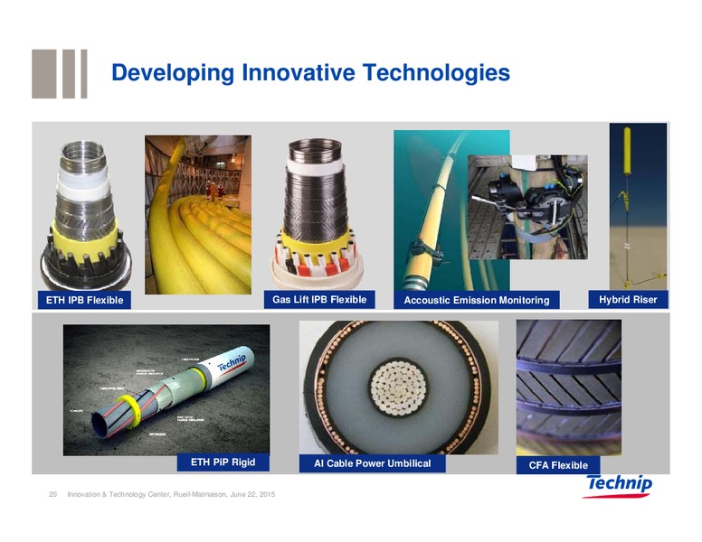 Technology Day – Technip – slide 20