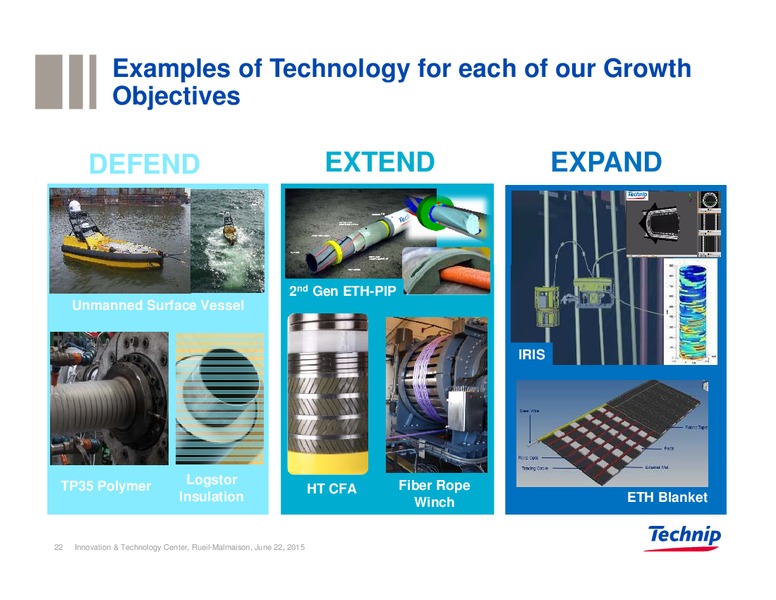 Technology Day – Technip – slide 22