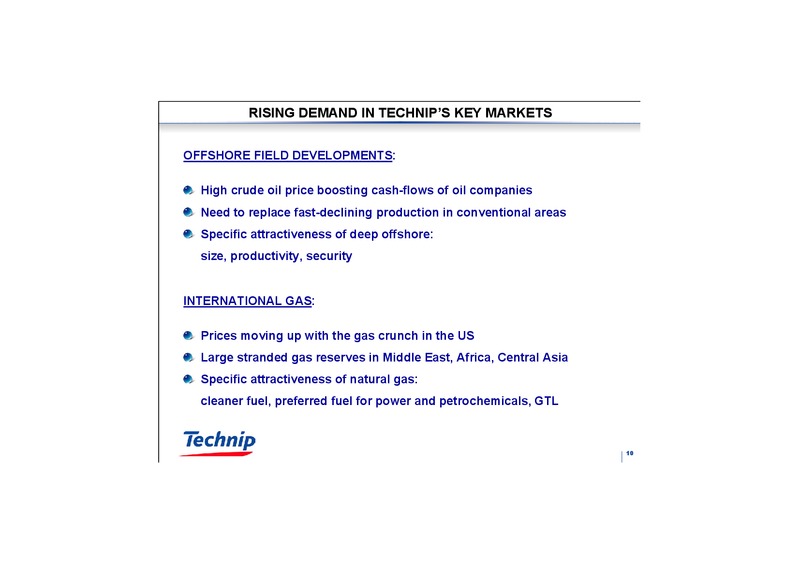 Q2 2003 RESULTS – Technip – slide 10