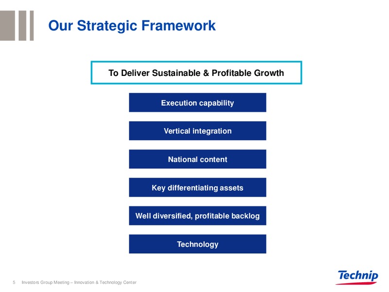 OCTOBER 2013 INVESTOR PRESENTATION – Technip – slide 4