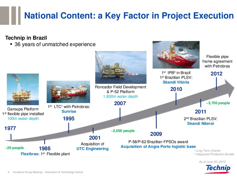 OCTOBER 2013 INVESTOR PRESENTATION – Technip – slide 7