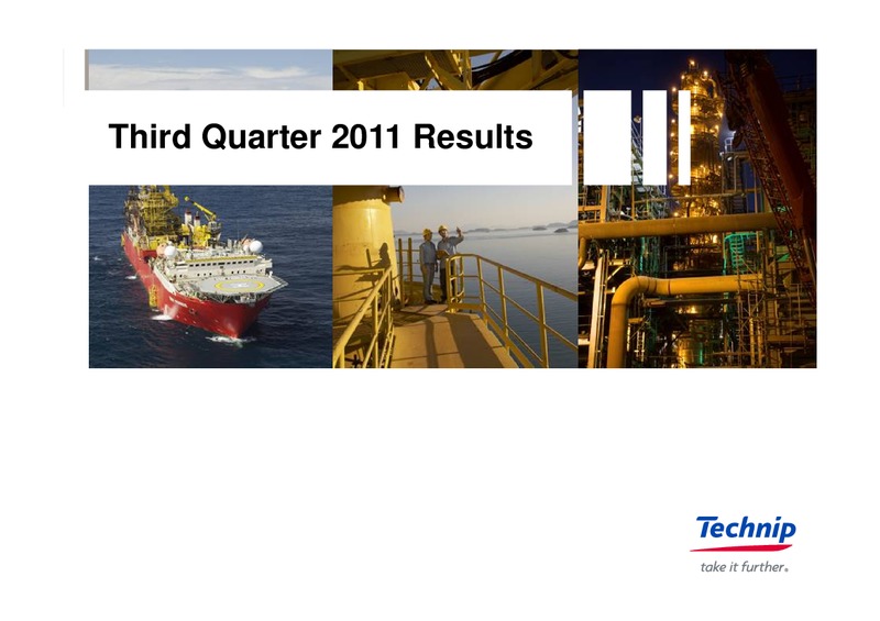 Q3 2011 RESULTS – Technip – slide 42