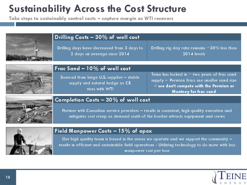 June 2017 Corporate Presentation – Teine Energy – slide 10
