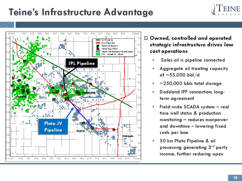September 2016 Corporate Presentation – Teine Energy – slide 19