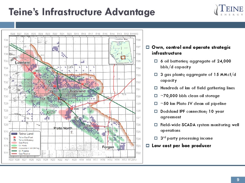 December 2015 Corporate Presentation – Teine Energy – slide 9