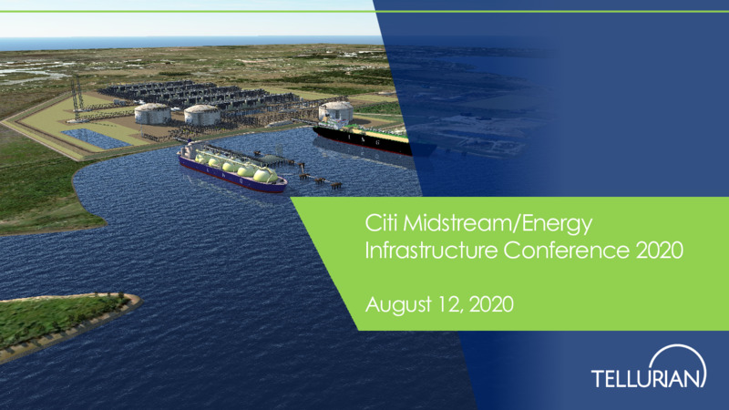 Citi Midstream Energy Infrastructure Conference – Tellurian Inc. – slide 1