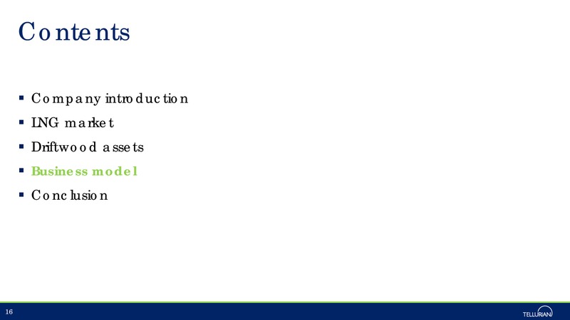 August 2018 Enercom Conference – Tellurian Inc. – slide 15